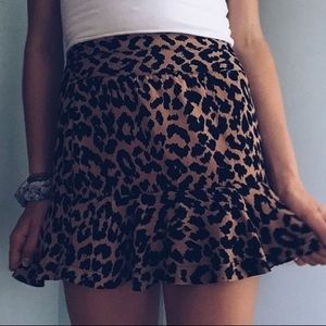 Urban outfitters cheetah skirt